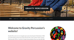 Desktop Screenshot of gravitypercussion.info